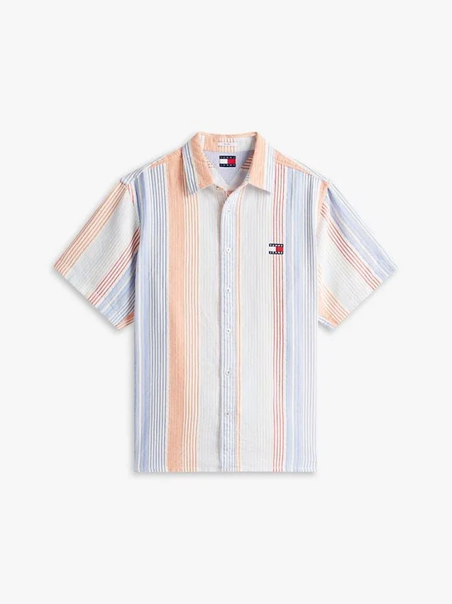 Tommy Jeans Relaxed Striped Dobby Shirt Tommy Jeans Relaxed Striped Dobby Shirt
