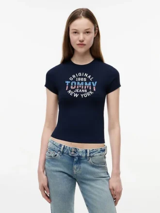 Tommy Jeans Retro NY Logo T-Shirt