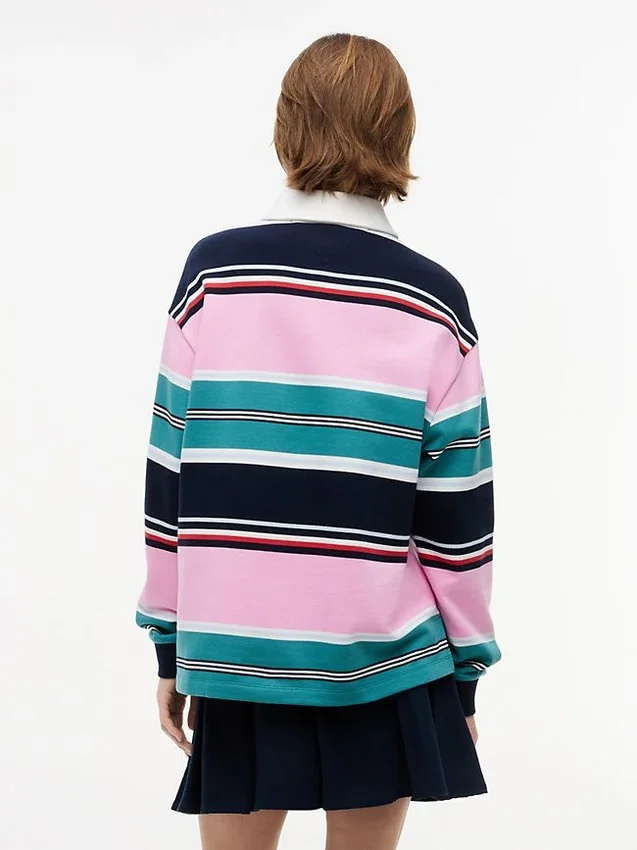 Tommy Jeans Rugby-Sweatshirt in Relaxed Fit Tommy Jeans Rugby-Sweatshirt in Relaxed Fit