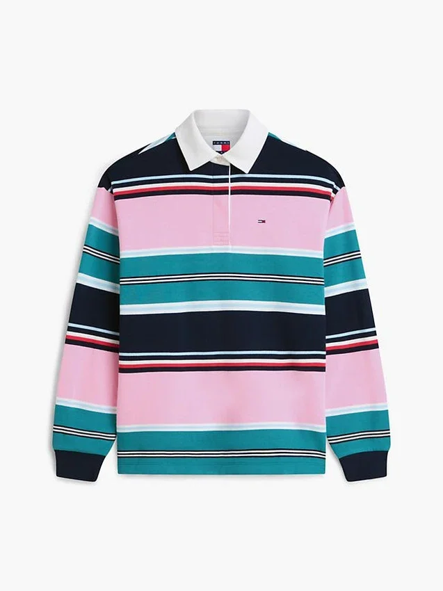 Tommy Jeans Rugby-Sweatshirt in Relaxed Fit Tommy Jeans Rugby-Sweatshirt in Relaxed Fit