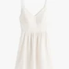 Tommy Jeans Skaterkleid aus Leinenmischung