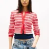 Tommy Jeans Slim Fit gestreifter Cardigan Tommy Jeans Slim Fit gestreifter Cardigan
