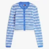 Tommy Jeans Slim Fit gestreifter Cardigan Tommy Jeans Slim Fit gestreifter Cardigan