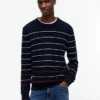 Tommy Jeans Slim Fit gestreifter Pullover