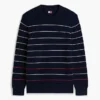 Tommy Jeans Slim Fit gestreifter Pullover