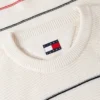 Tommy Jeans Slim Fit gestreifter Pullover