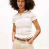 Tommy Jeans Slim Fit Polo aus Rippstrick Tommy Jeans Slim Fit Polo aus Rippstrick