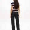 Tommy Jeans Slim Fit Polo aus Rippstrick