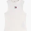Tommy Jeans Slim Fit Tanktop mit Stehkragen Tommy Jeans Slim Fit Tanktop mit Stehkragen