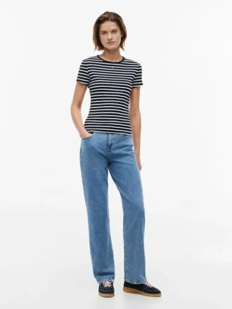 Tommy Jeans Slim Stretch Ribbed T-Shirt
