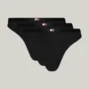 Tommy Jeans String mit Flaggenlogo, 3er-Pack