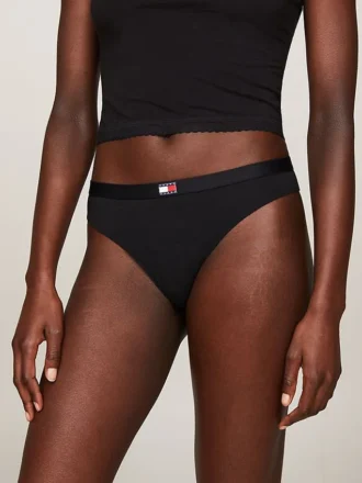 Tommy Jeans String mit Flaggenlogo, 3er-Pack