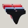 Tommy Jeans String mit Flaggenlogo, 5er-Pack