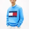 Tommy Jeans Sweatshirt mit großem Flaggenlogo