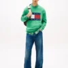 Tommy Jeans Sweatshirt mit großem Flaggenlogo