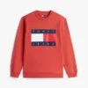 Tommy Jeans Sweatshirt mit großem Flaggenlogo