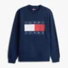 Tommy Jeans Sweatshirt mit großem Flaggenlogo