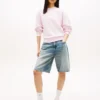 Tommy Jeans Sweatshirt mit Puff-Print