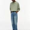 Tommy Jeans Sweatshirt mit Waffelmuster