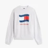 Tommy Jeans Sweatshirt mit Wavy-Flag-Logo Tommy Jeans Sweatshirt mit Wavy-Flag-Logo