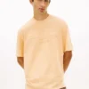 Tommy Jeans T-Shirt mit Distressed-Logo Tommy Jeans T-Shirt mit Distressed-Logo
