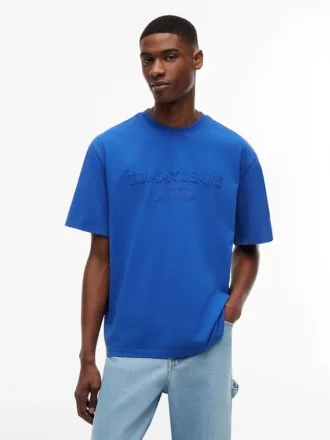 Tommy Jeans T-Shirt mit Distressed-Logo