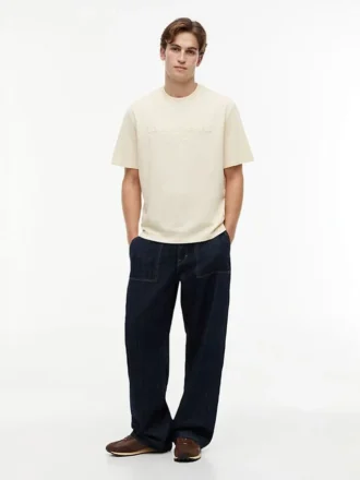Tommy Jeans T-Shirt mit Distressed-Logo