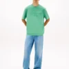 Tommy Jeans T-Shirt mit Distressed-Logo Tommy Jeans T-Shirt mit Distressed-Logo