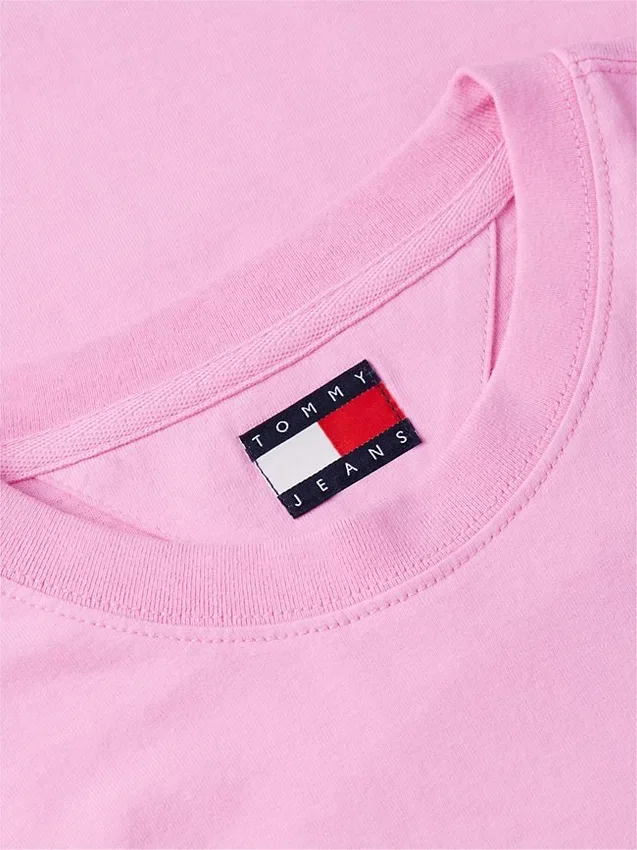 Tommy Jeans T-Shirt mit Distressed-Logo Tommy Jeans T-Shirt mit Distressed-Logo