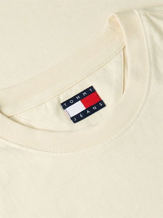 Tommy Jeans T-Shirt mit Distressed-Logo Tommy Jeans T-Shirt mit Distressed-Logo