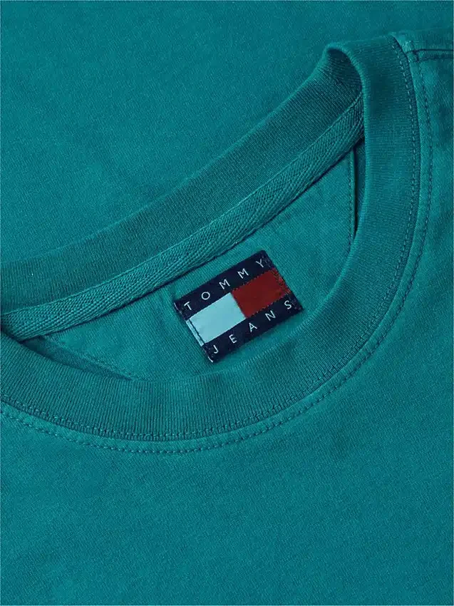 Tommy Jeans T-Shirt mit Distressed-Logo Tommy Jeans T-Shirt mit Distressed-Logo