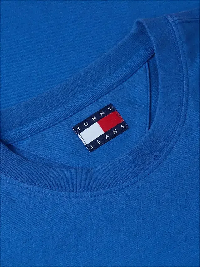 Tommy Jeans T-Shirt mit Distressed-Logo Tommy Jeans T-Shirt mit Distressed-Logo