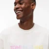 Tommy Jeans T-Shirt mit Farbverlauf-Logo Tommy Jeans T-Shirt mit Farbverlauf-Logo