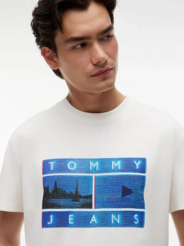 Tommy Jeans T-Shirt mit Fotodruck Tommy Jeans T-Shirt mit Fotodruck