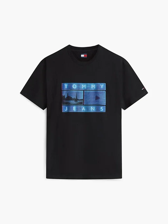 Tommy Jeans T-Shirt mit Fotodruck Tommy Jeans T-Shirt mit Fotodruck