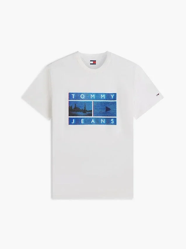 Tommy Jeans T-Shirt mit Fotodruck Tommy Jeans T-Shirt mit Fotodruck