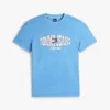 Tommy Jeans T-Shirt mit gewelltem Flaggenlogo Tommy Jeans T-Shirt mit gewelltem Flaggenlogo