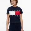 Tommy Jeans T-Shirt mit großem Flaggenlogo Tommy Jeans T-Shirt mit großem Flaggenlogo