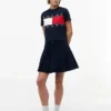 Tommy Jeans T-Shirt mit großem Flaggenlogo Tommy Jeans T-Shirt mit großem Flaggenlogo