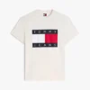 Tommy Jeans T-Shirt mit großem Flaggenlogo Tommy Jeans T-Shirt mit großem Flaggenlogo