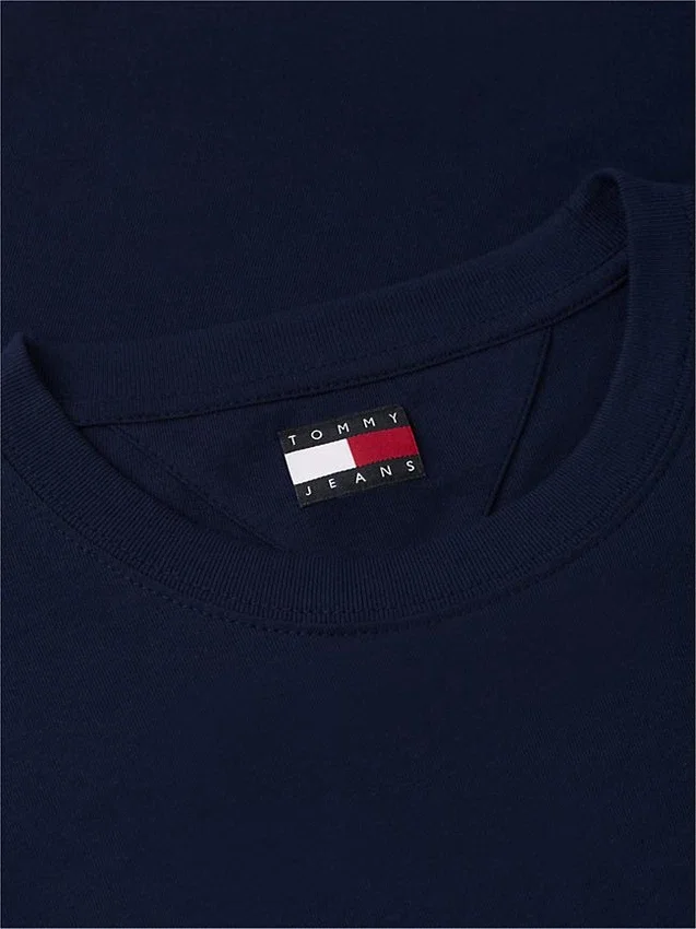 Tommy Jeans T-Shirt mit großem Flaggenlogo Tommy Jeans T-Shirt mit großem Flaggenlogo