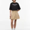 Tommy Jeans T-Shirt mit Kristall-Logo Tommy Jeans T-Shirt mit Kristall-Logo