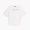 Tommy Jeans T-Shirt mit Kristall-Logo Tommy Jeans T-Shirt mit Kristall-Logo