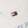 Tommy Jeans T-Shirt mit Kristall-Logo Tommy Jeans T-Shirt mit Kristall-Logo