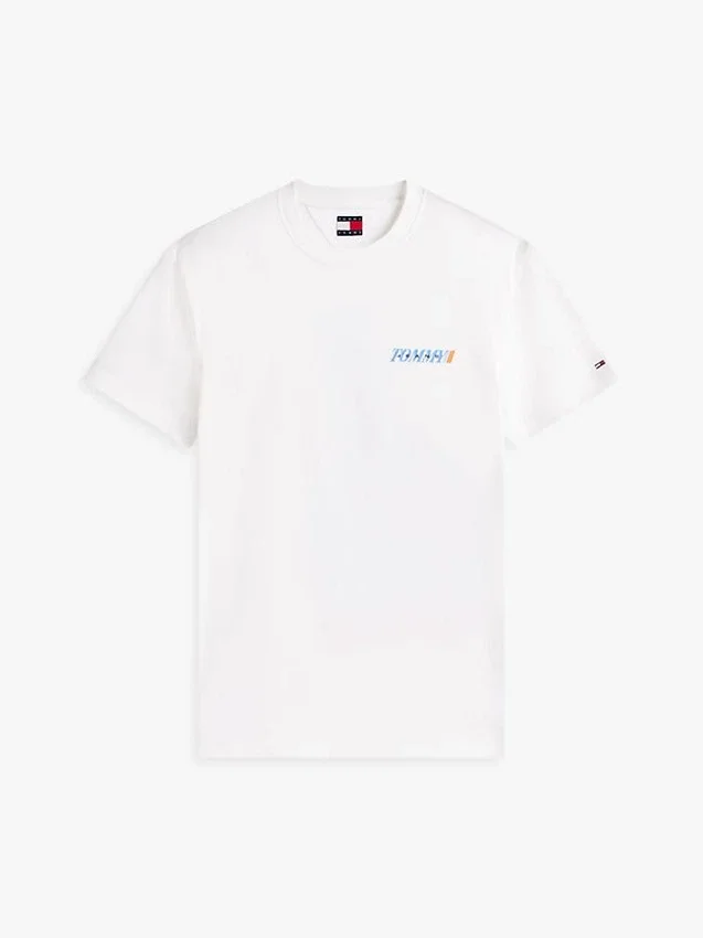 Tommy Jeans T-Shirt mit Logo auf der Rückseite Tommy Jeans T-Shirt mit Logo auf der Rückseite