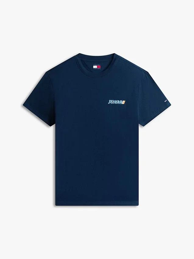 Tommy Jeans T-Shirt mit Logo auf der Rückseite Tommy Jeans T-Shirt mit Logo auf der Rückseite