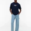 Tommy Jeans T-Shirt mit Multi-Crest-Logo Tommy Jeans T-Shirt mit Multi-Crest-Logo