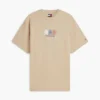 Tommy Jeans T-Shirt mit Multi-Crest-Logo Tommy Jeans T-Shirt mit Multi-Crest-Logo
