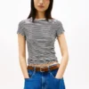 Tommy Jeans T-Shirt mit Rüschenbesatz Tommy Jeans T-Shirt mit Rüschenbesatz