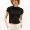 Tommy Jeans T-Shirt mit Rüschenbesatz Tommy Jeans T-Shirt mit Rüschenbesatz